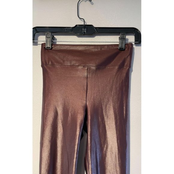 Koral Lustrous High Rise Leggings in Bordeaux XS - Picture 8 of 15